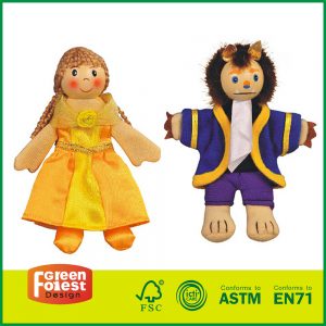 Finger Puppets Set Beauty and the Beast