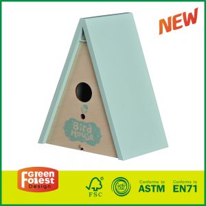 Hot Selling Wooden Outdoor Kids Toy Children's Triangle Bird House